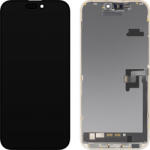 MP Display cu Touchscreen MP compatibil cu Apple iPhone 16 Pro Max, cu Rama, Versiune Soft OLED FHD 120Hz Diagnostic, Negru - koubsolutions
