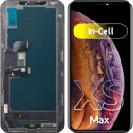 JK Display cu Touchscreen JK pentru Apple iPhone XS Max, cu Rama, Versiune LCD In-Cell, Negru - koubsolutions