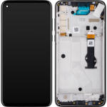 Motorola Display cu Touchscreen Motorola Moto G8 Power, cu Rama, Negru (Smoke Black), Service Pack 5D68C16142