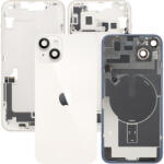 Apple Capac Baterie Apple iPhone 14 Plus, Cu Carcasa Mijloc, Full Parts, Alb (Starlight), Swap