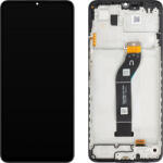Xiaomi Display cu Touchscreen Xiaomi Poco C65 / Redmi 13C, cu Rama, Negru, Service Pack 560002C3UA00