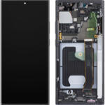 Samsung Display cu Touchscreen Samsung Galaxy Note 20 Ultra 5G N986 / Note 20 Ultra N985, cu Rama, Negru (Mystic Black), Service Pack GH82-31453A