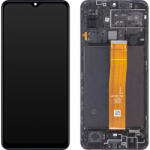 Samsung Display cu Touchscreen Samsung Galaxy M12 M127, cu Rama, Negru, Service Pack GH82-25042A