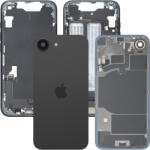 Apple Capac Baterie Apple iPhone 16e, Cu Carcasa Mijloc, Full Parts, Negru, Swap