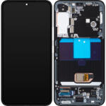Samsung Display cu Touchscreen Samsung Galaxy S22 5G S901, cu Rama, Gri, Service Pack GH82-27520E
