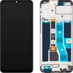Realme Display cu Touchscreen Realme C53, cu Rama, Negru (Mighty Black), Service Pack 621029000039