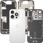 Apple Capac Baterie Apple iPhone 16 Pro, Cu Carcasa Mijloc, Full Parts, Alb (White Titanium), Swap Premium