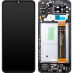 Samsung Display cu Touchscreen Samsung Galaxy A13 A137, cu Rama, Negru, Service Pack GH82-29228A