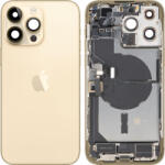Apple Capac Baterie Apple iPhone 14 Pro Max, Cu Carcasa Mijloc, Full Parts, Auriu, Swap