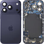 Apple Capac Baterie Apple iPhone 17 Pro, Cu Carcasa Mijloc, Full Parts, Bleumarin (Deep Blue), Swap