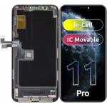 ZY Display cu Touchscreen ZY pentru Apple iPhone 11 Pro, cu Rama, Versiune LCD In-Cell IC Movable, Negru - koubsolutions