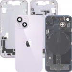 Apple Capac Baterie Apple iPhone 14, Cu Carcasa Mijloc, Full Parts, Mov, Swap