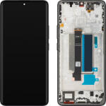 Xiaomi Display cu Touchscreen Xiaomi Redmi Note 13 Pro+, cu Rama, Negru, Service Pack 560002N16U00