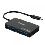 Techsuit Hub USB-C Techsuit H16 QuantumNode, 4in1, Negru - koubsolutions