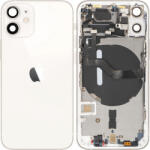 Apple Capac Baterie Apple iPhone 12 mini, Cu Carcasa Mijloc, Alb, Swap