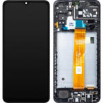 Samsung Display cu Touchscreen Samsung Galaxy A04s A047, cu Rama, Negru, Service Pack GH82-29805A