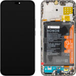 Honor Display cu Touchscreen Honor X8c, cu Rama si Acumulator, Negru (Midnight Black), Service Pack 0235AMXP
