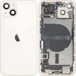 Apple Capac Baterie Apple iPhone 13, Cu Carcasa Mijloc, Full Parts, Alb (Starlight), Swap