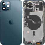 Apple Capac Baterie Apple iPhone 12 Pro Max, Cu Carcasa Mijloc, Albastru (Pacific Blue), Swap