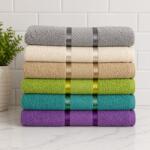 Kotonia Home Set 6 prosoape baie Kotonia Home, 50x90 cm, 100% bumbac, 420gmp, multicolor - 03 (004892) Prosop