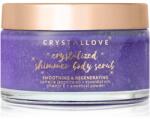 Crystallove Amethyst Shimmer Body Scrub пилинг за тяло 200 гр