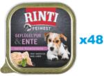 RINTI Feinest Poultry Pure&Duck pasare si rata tavite 48x150 g pentru caini