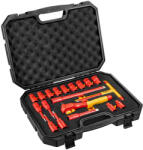 NEO TOOLS dugókulcskészlet 1/2" 19db 01-306