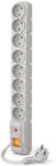 PremiumCord Cablu Acar S8 1, 5 m, 8 mufe, gri (ppacars8-2)