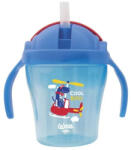 Wee Baby Чаша със сламка Wee Baby - 200 ml, 6 м+, синя (221)