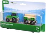 BRIO autó készlet - Traktor rakománnyal, 2 db