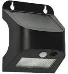 BRILUM Lampă solară de perete LED SOLTO cu senzor, 3W/3, 7V, 4000K, IP54, 1200 mAh, neagră (B3570)