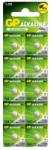 GP Batteries LR621 lítium gombelem (CR) 15V 10db GP164 (GP164)