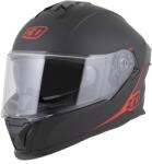 Zed K40 sisak, 2026, matt fekete/piros, M (M140-2730-M)