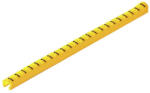 Weidmüller Vezeték és kábeljelölő - sárga CLI O 10-3 GE/SW - 8MP 0648001526 Weidmüller (648001526)