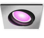 Philips Hue süllyesztett spot lámpa, szögletes, ezüst (Centura White and Color Ambiance) (929003809801)