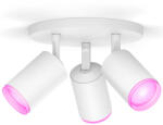 Philips Hue spot lámpa, 3-es fehér (Fugato White and Color Ambiance) (929003810401)
