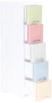 ModernHOME PJJCBS0019-05A Mobil gyermekpolc, kerekes, 5 fiókkal
