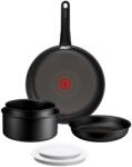 Tefal Set de Vase Tefal Ingenio Explore On 7 piese, Antiaderent, Negru (P0009202)
