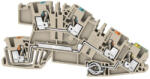 Weidmüller Három emeletes sorkapocs 2, 5mm2 bézs AITB 2.5 BB N-L-PE 2668940000 Weidmüller (2668940000)