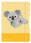 Herlitz Caiet my. book flex a5 40f 80g/mp dictando cute animals koala elastic gri (9492010)