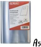 Herlitz Coperta PP A5 150 microni Herlitz transparent lucios, 25 buc. /set (9472130-25)