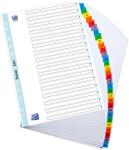 OXFORD Index carton numeric oxford a4 1-31 31f/set 170g/mp alb margine color (100204620)