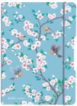 Herlitz Caiet My. book flex A5, 40 file, 80 g/mp, dictando, Motiv Ladylike birds (9481120)
