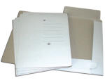Herlitz Dosar plic a4 carton alb - Set 50 (9048125-1)