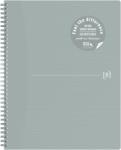 OXFORD Caiet oxford origins a4+ 70f spira scribzee ecolabel patratele gri - Set 5 (400150008)