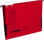 ELBA Dosar suspendat cu burduf elba ultimate a4 330f 240g/mp blue angel rosu - Set 25 (100552105)