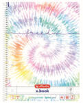 Herlitz Caiet a4 80f spira dictando new batik freedom - Set 5 (50044122)