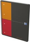OXFORD Agenda org oxford international active book a4+ 80f spira pefc patratele gri - Set 5 (100104329)