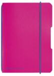 Herlitz Caiet My. book flex A6 Herlitz, 40 file, dictando, Roz (9494070)