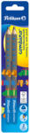 Pelikan Creion grafit lacuit combino b invata sa scrii albastru set2 blister (811187)